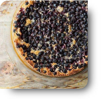 Impossible Saskatoon Pie Impossible Saskatoon Pie