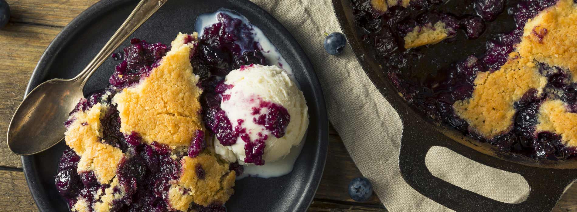 Saskatoon Berries are great in your favourite dessert